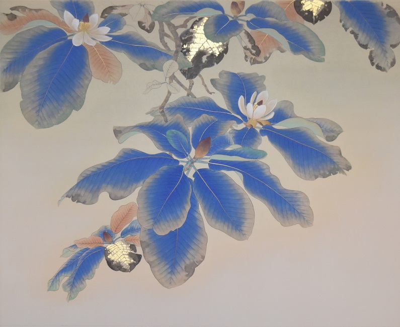 Shigemi Yasuhara, Magnolia Flower, 2022, 53×65.2cm, colour on paper