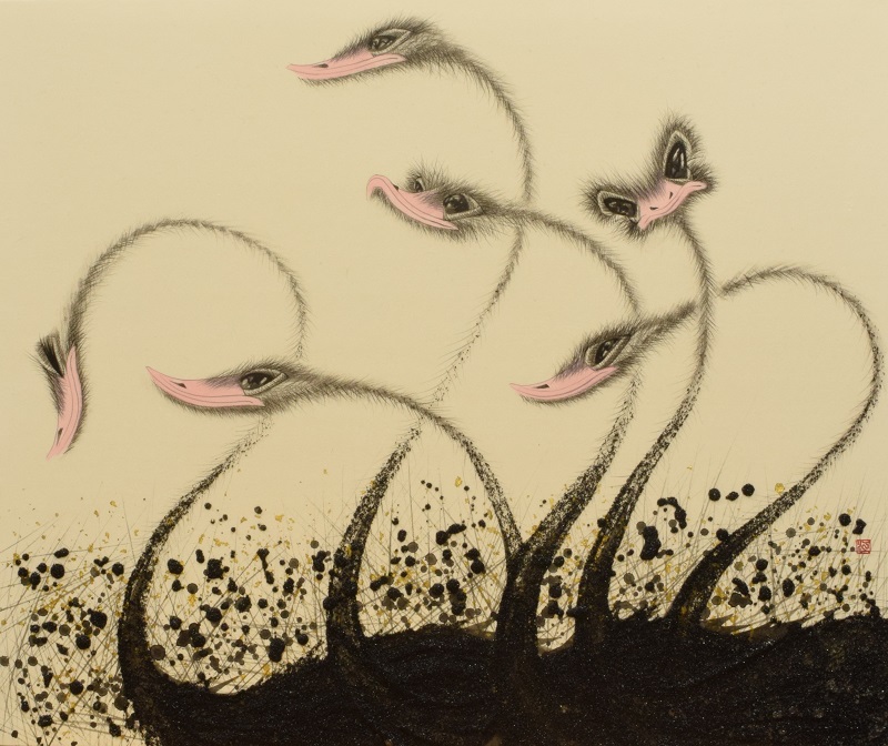 福井江太郎 靖山画廊